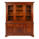 Meuble Bibliothèque Anglaise en Bois, 1950s