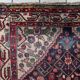 Antique Persian Hamadan handmade rug 3.8' x 6.7' 1920s - 1C1215