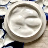 Porcelain oyster plates