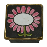 François Lembo Vallauris ceramic lid box