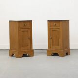 Set of 2 Painted Nightstands