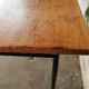Refectory table Mullca metal and wood 1960