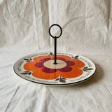 Vintage Gien cheese board - Harmonie series