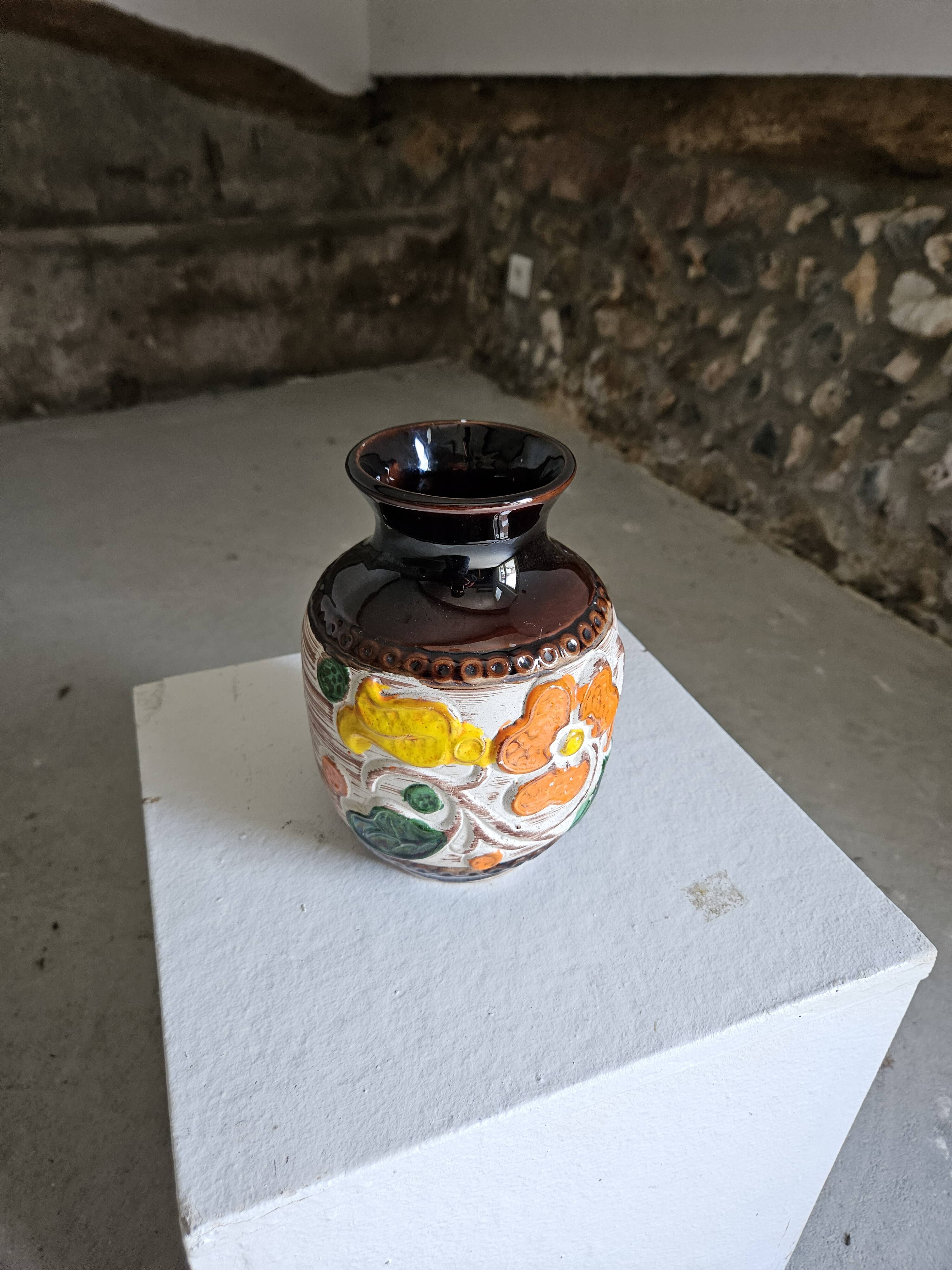 Ceramic vase 1930 keramik Bay West German