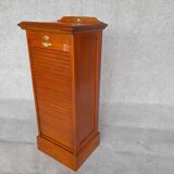 Filing cabinet with curtain and art nouveau desk