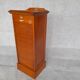 Filing cabinet with curtain and art nouveau desk
