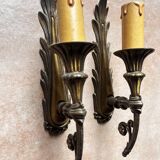Pair of antique wall sconces