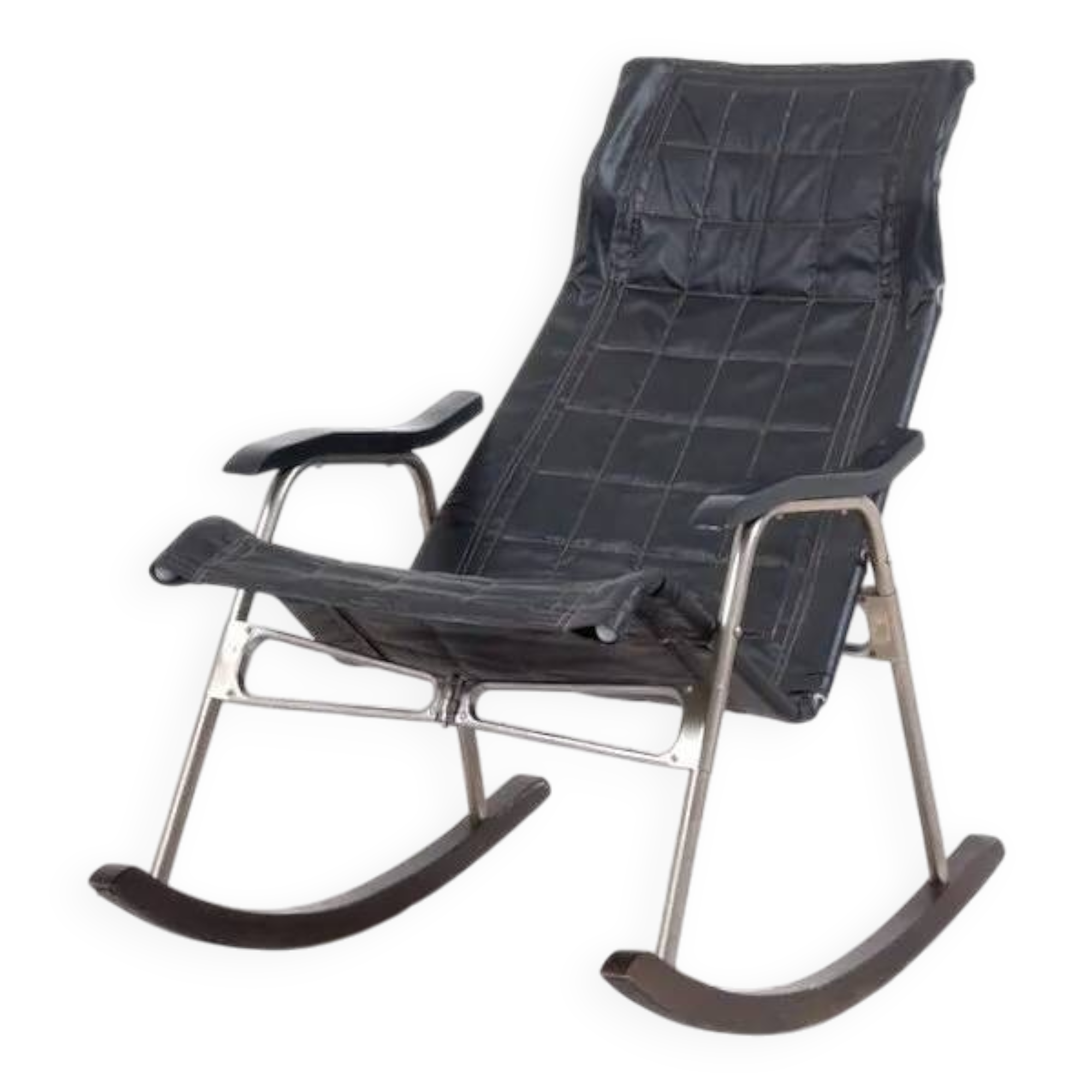 Foldable rocking chair by Takeshi Nii