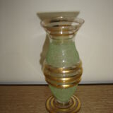 Trio of granite vases