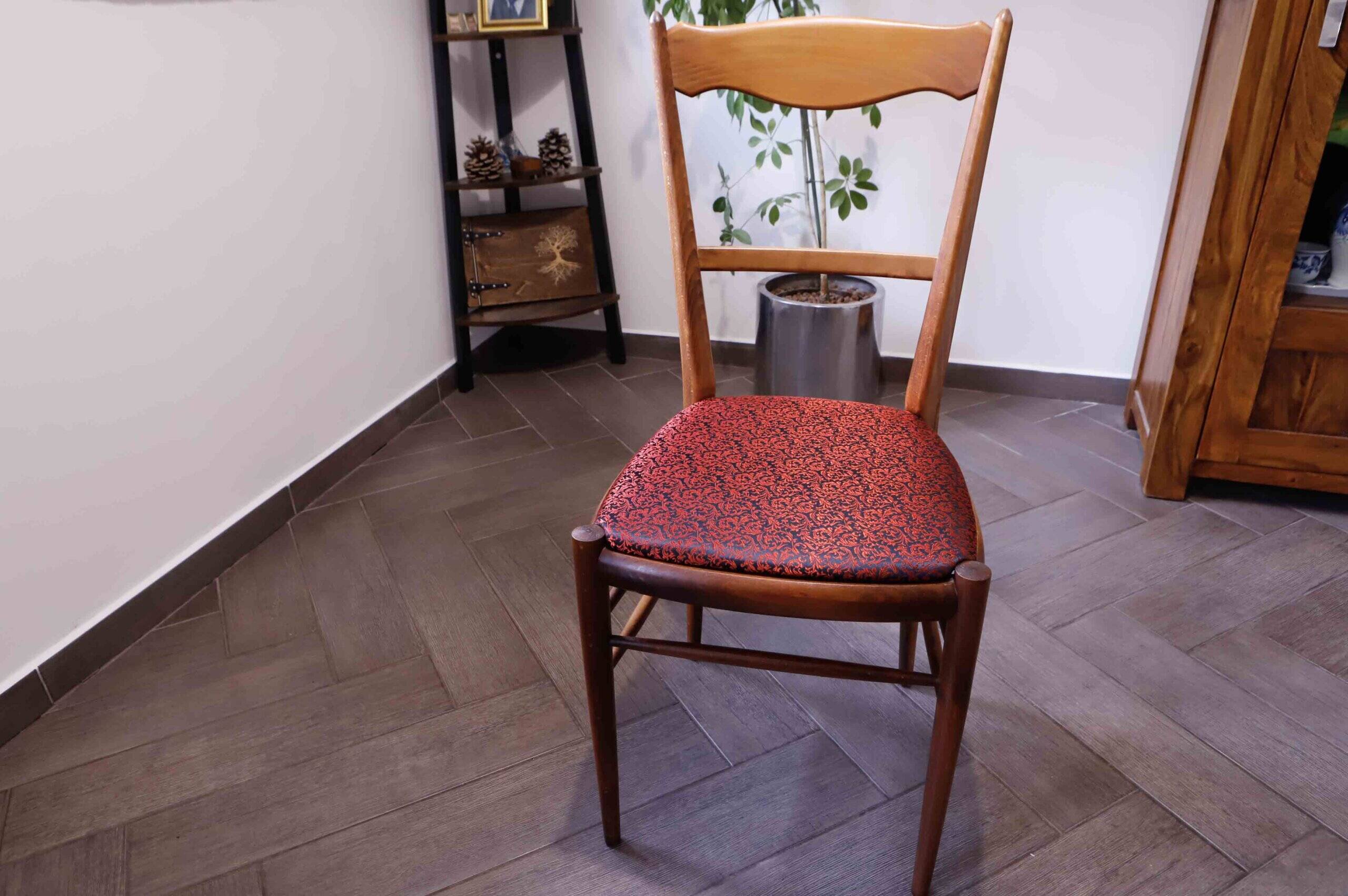 Set of retro dining chairs – Dřevotvar Jablonné nad Orlicí