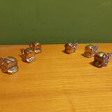 6 table card holders, whale