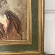 Old Oil Painting Portrait of an Old Man Signed CARDELLA