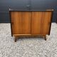 Commode vintage pieds compas