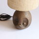 Lampe en céramique hibou de Marius Musarra pour Atelier Maby Jo’s, Vallauris France.