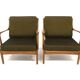 Set of 2 "Kuba" armchairs, Bröderna Anderssons, Sweden, 1960