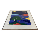 Lithograph 2 "BENT KARL JAKOBSEN".