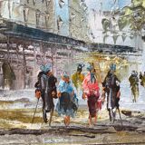 Parisian animated scene by Burnett