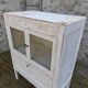 Patinated glass sideboard