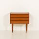 Small Danish chest of drawers in teak, 1960s
