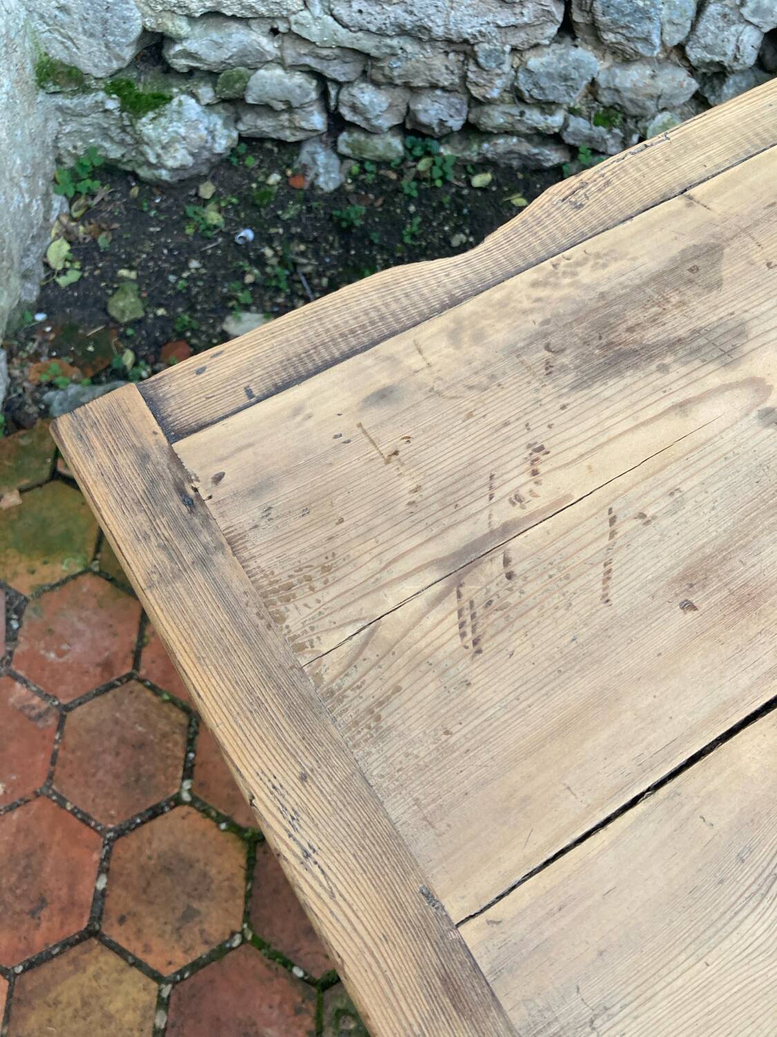 Vintage solid pine sideboard