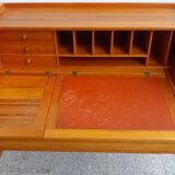 Desk in oregon pine by andreas hansen for hadsten träindustri