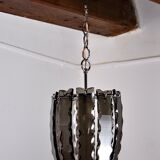 Black Veca chandelier in Murano glass Italy 1970