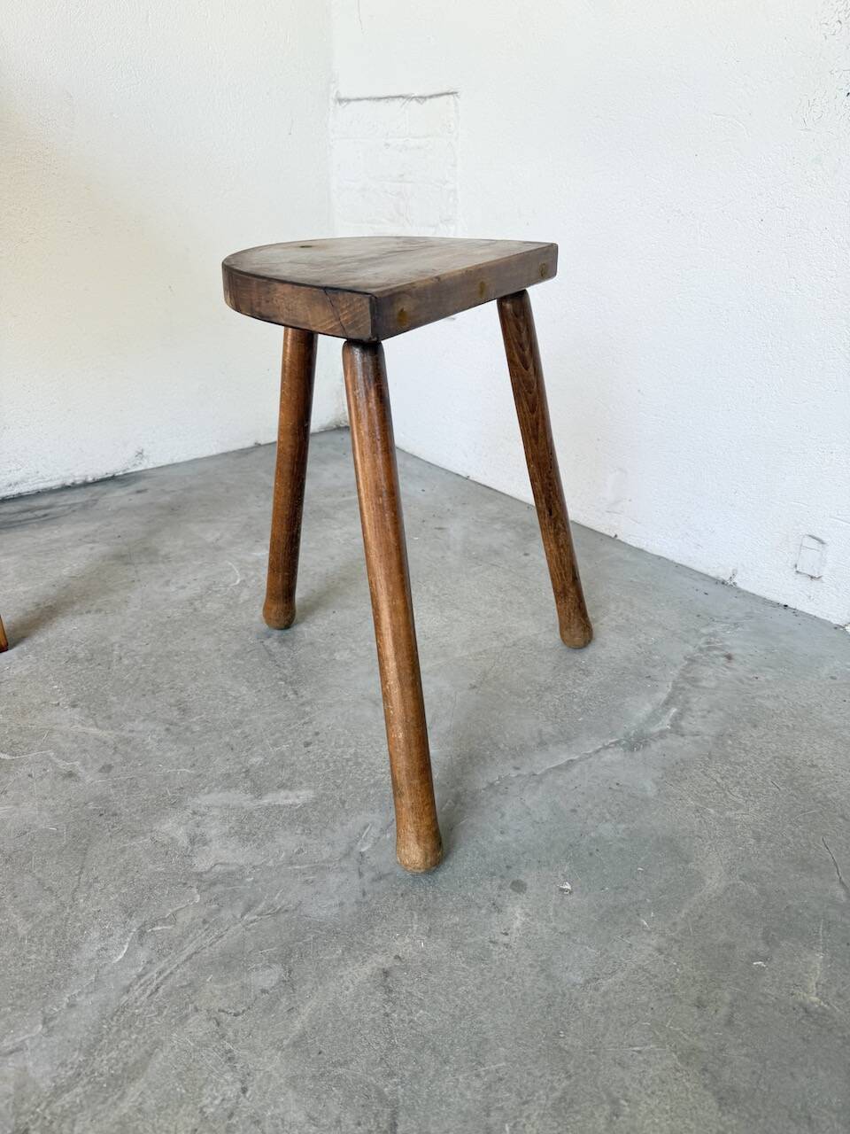 Oak tripod stool 1950