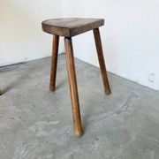 Oak tripod stool 1950