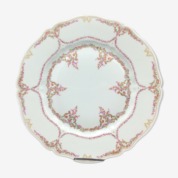 Haviland limoges plate model carignan porcelain