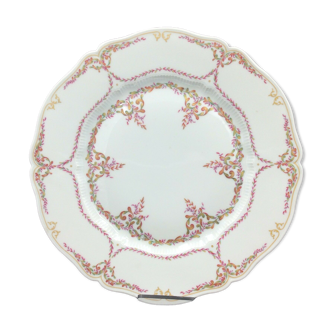 Haviland limoges plate model carignan porcelain