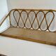Rattan wall shelf