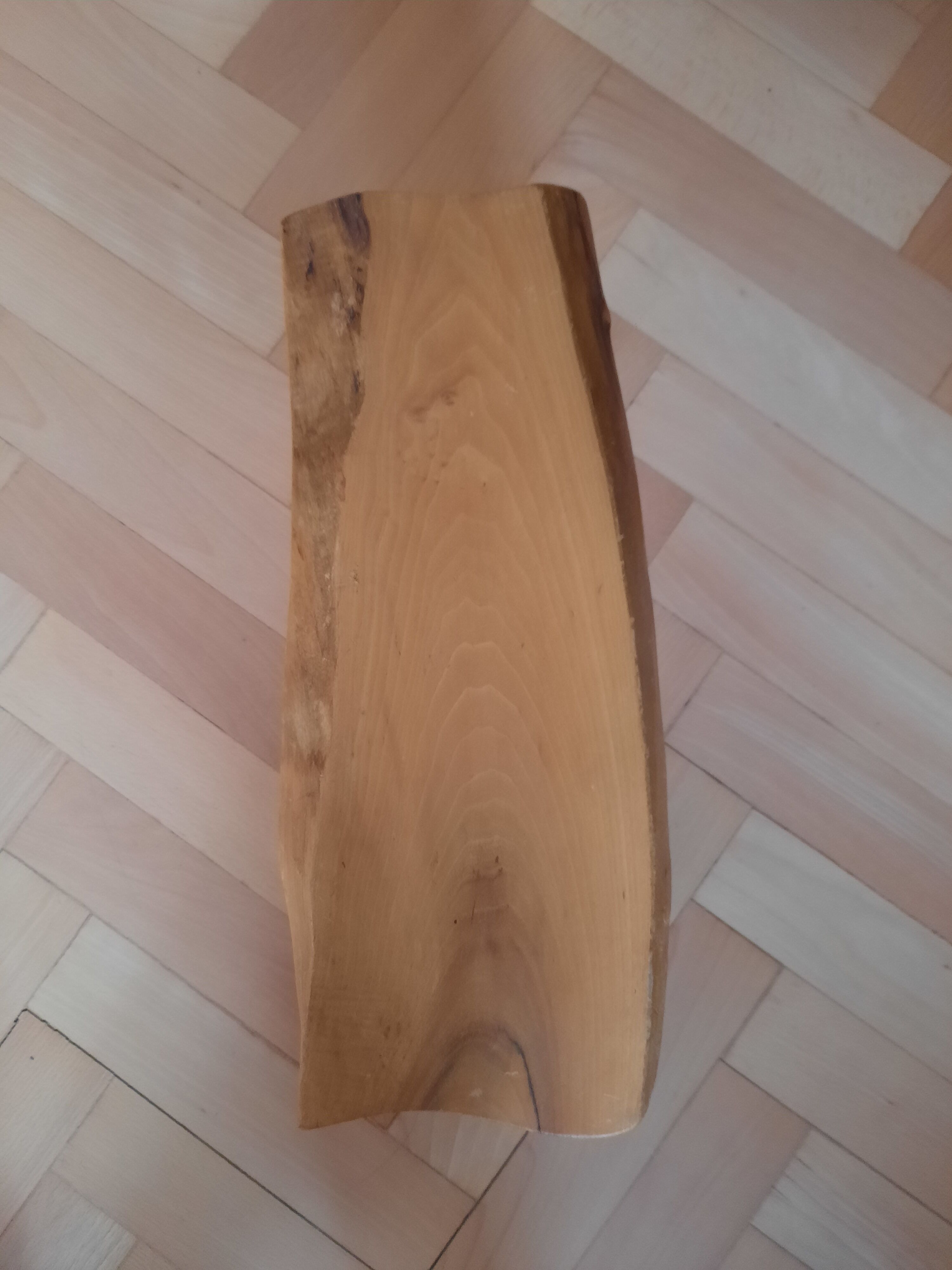 Raw wood stool