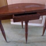 half-moon table