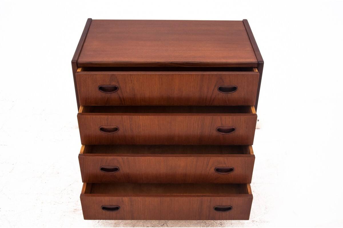 Teak chest of drawers, Denmark, 1960s