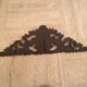 Former finely carved wooden pediment