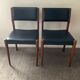 Paire de chaises scandinaves des années 60
