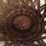 Vintage wicker basket