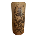 Valauris roll vase handmade by Fonck and Mateo