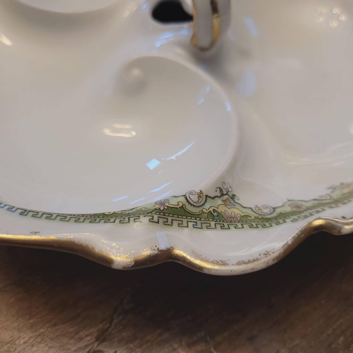 Late 19th century compartmentalized dish