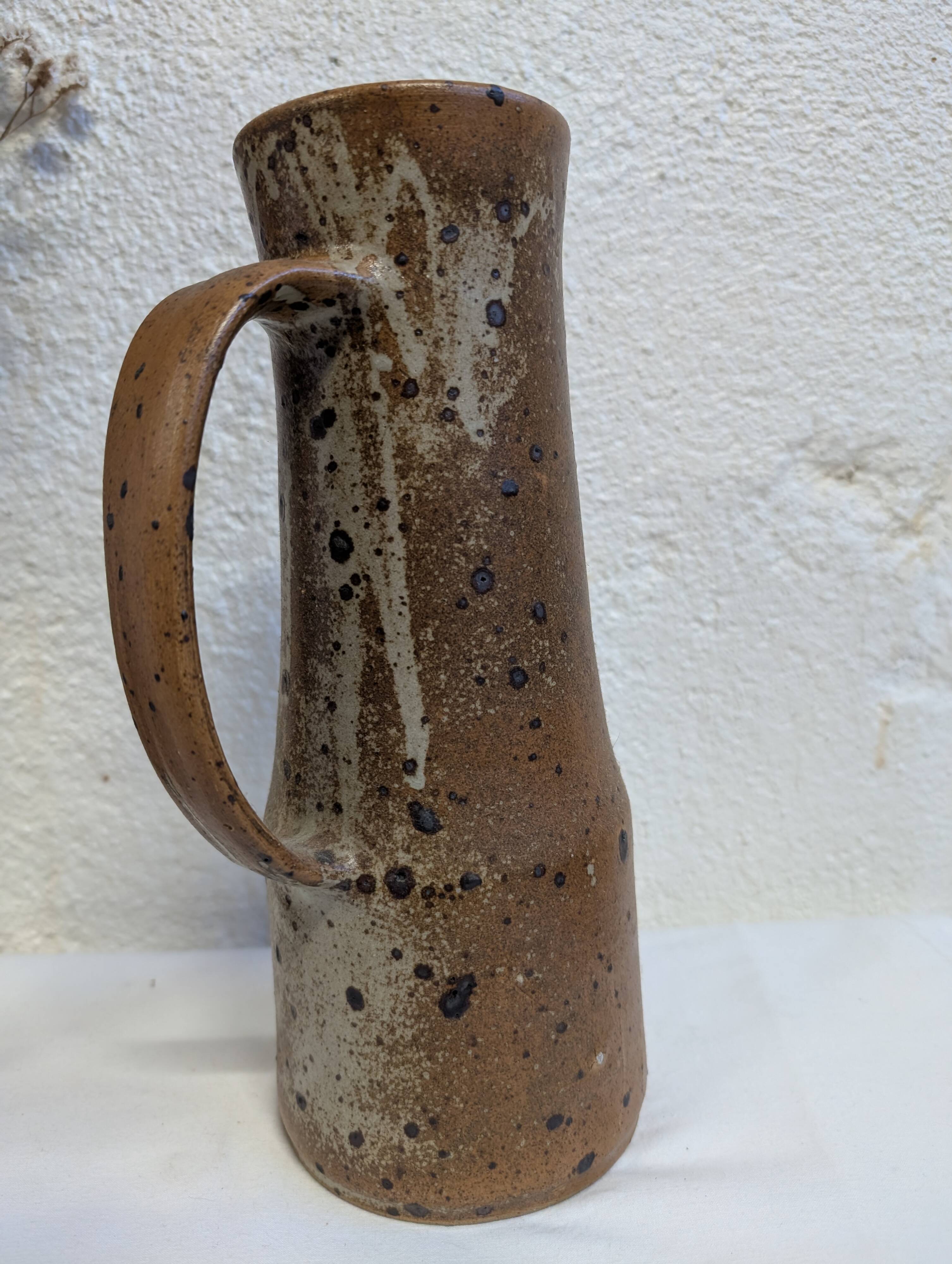 Pyrite stone vase