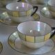 Art Deco porcelain tea or coffee set Czechoslovakia 1930