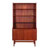 Teak bookcase, Danish design, 1960s, production: Denmark