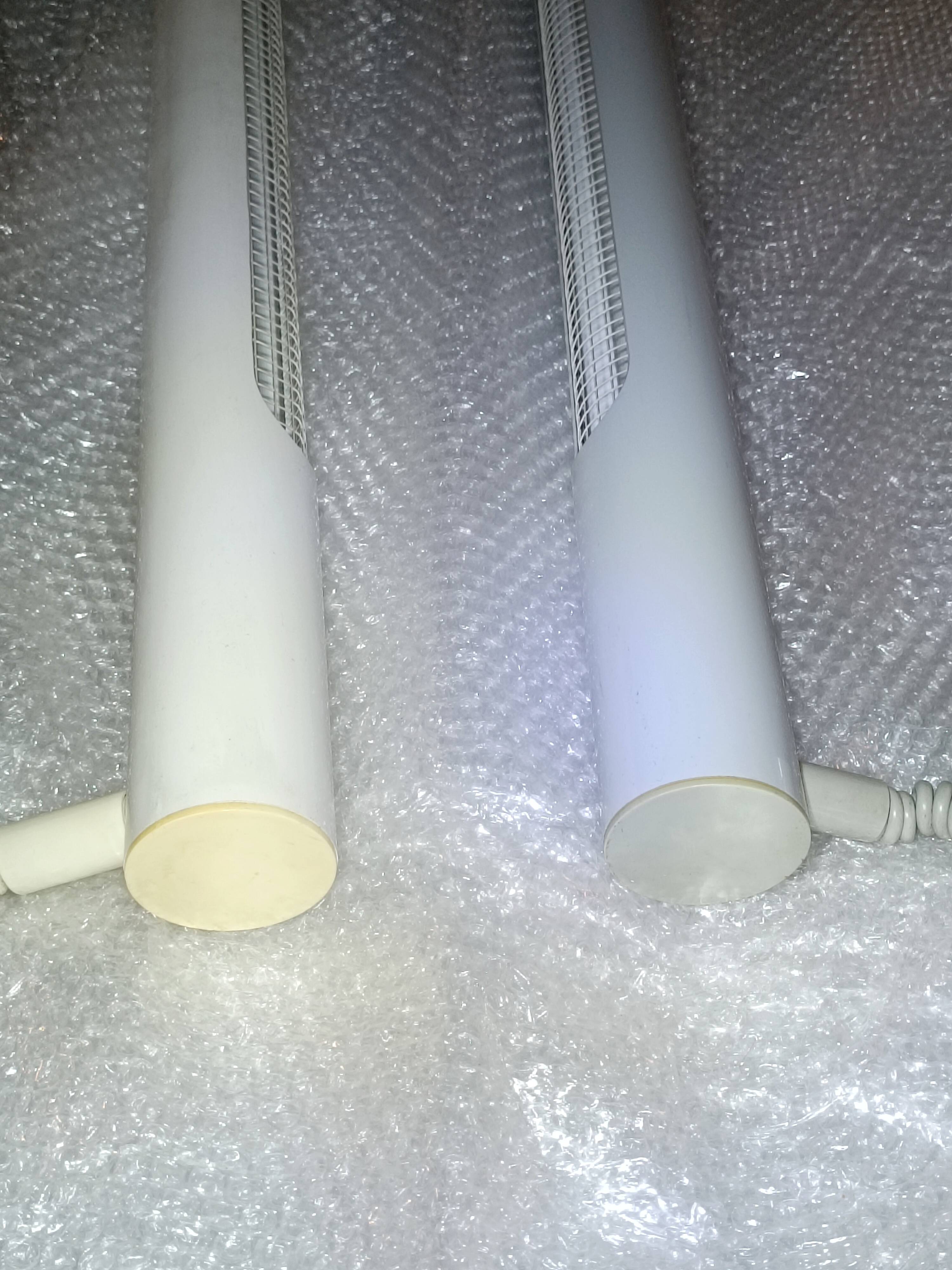 Pair of industrial pendant lamps by Massive 1980s