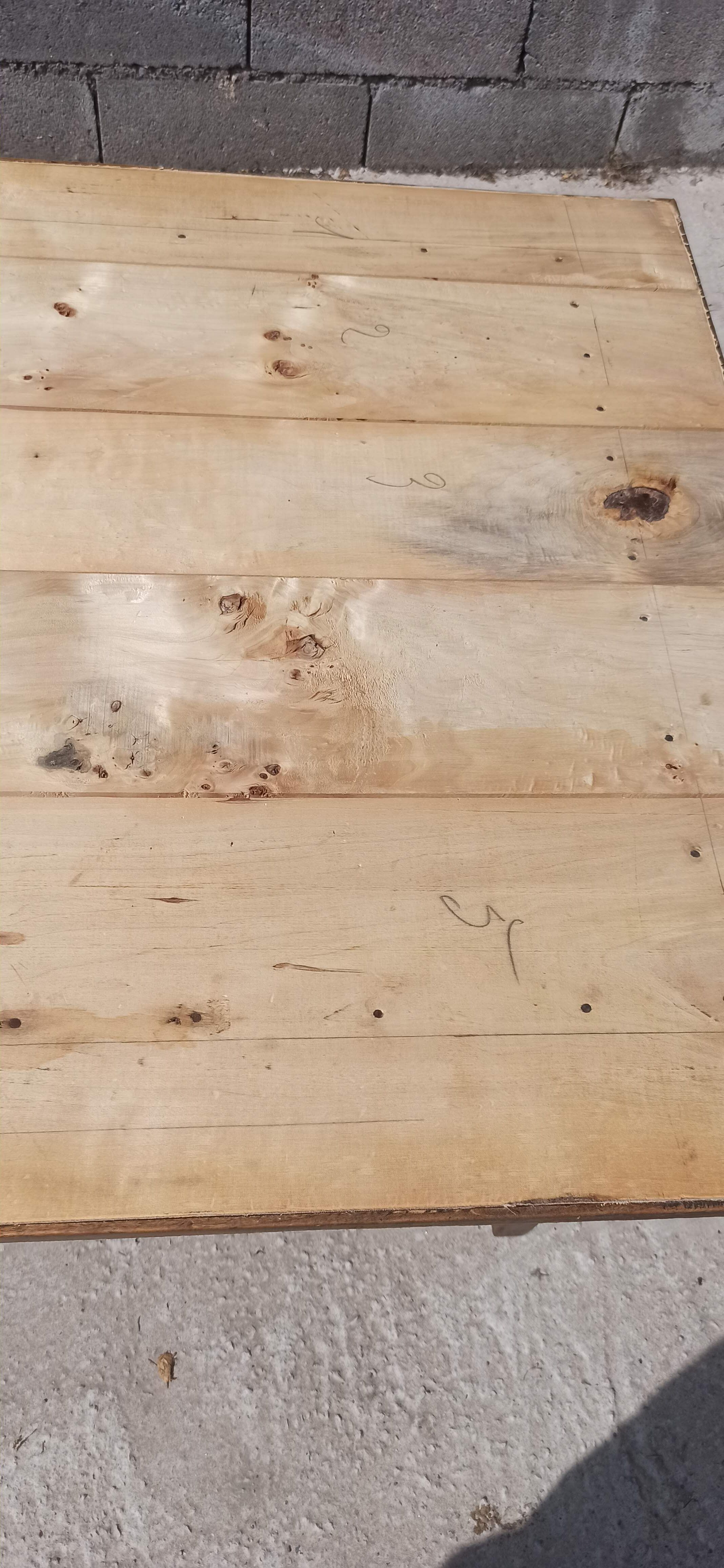 Large farmhouse table beautiful depth