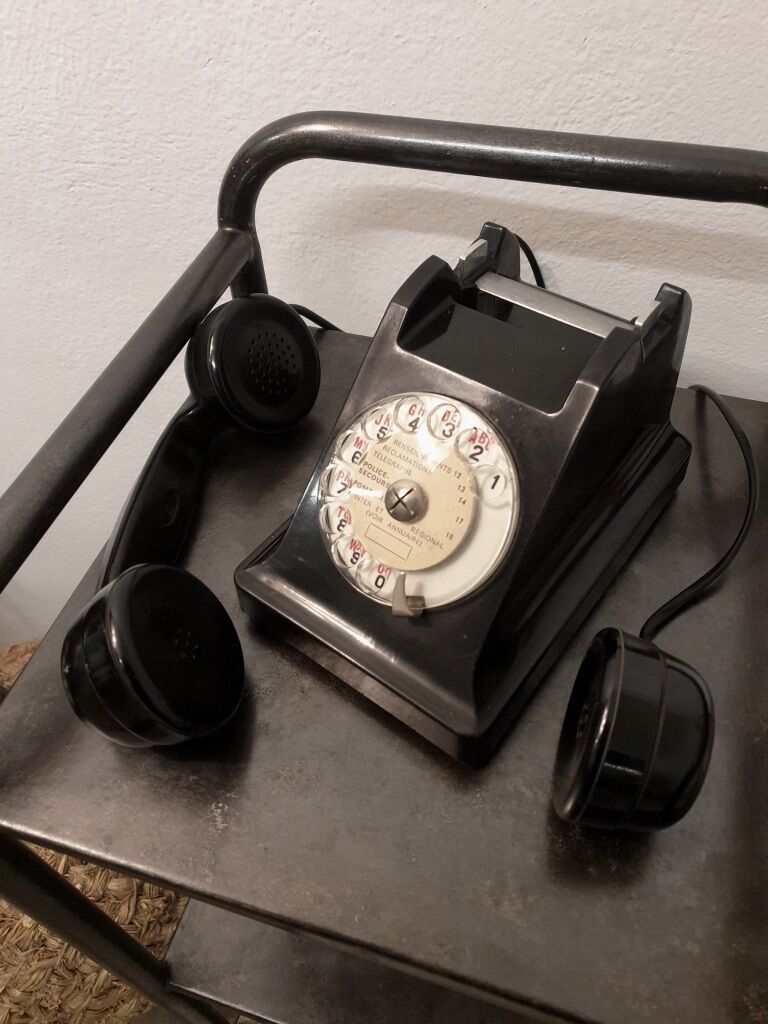 Black telephone