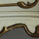 Vintage pair of 20th century Venetian Baroque style nightstands in painted wood