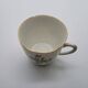 Porcelain Coffee Mug with Cornflower Decor