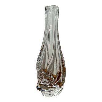 Old St Louis crystal soliflore vase