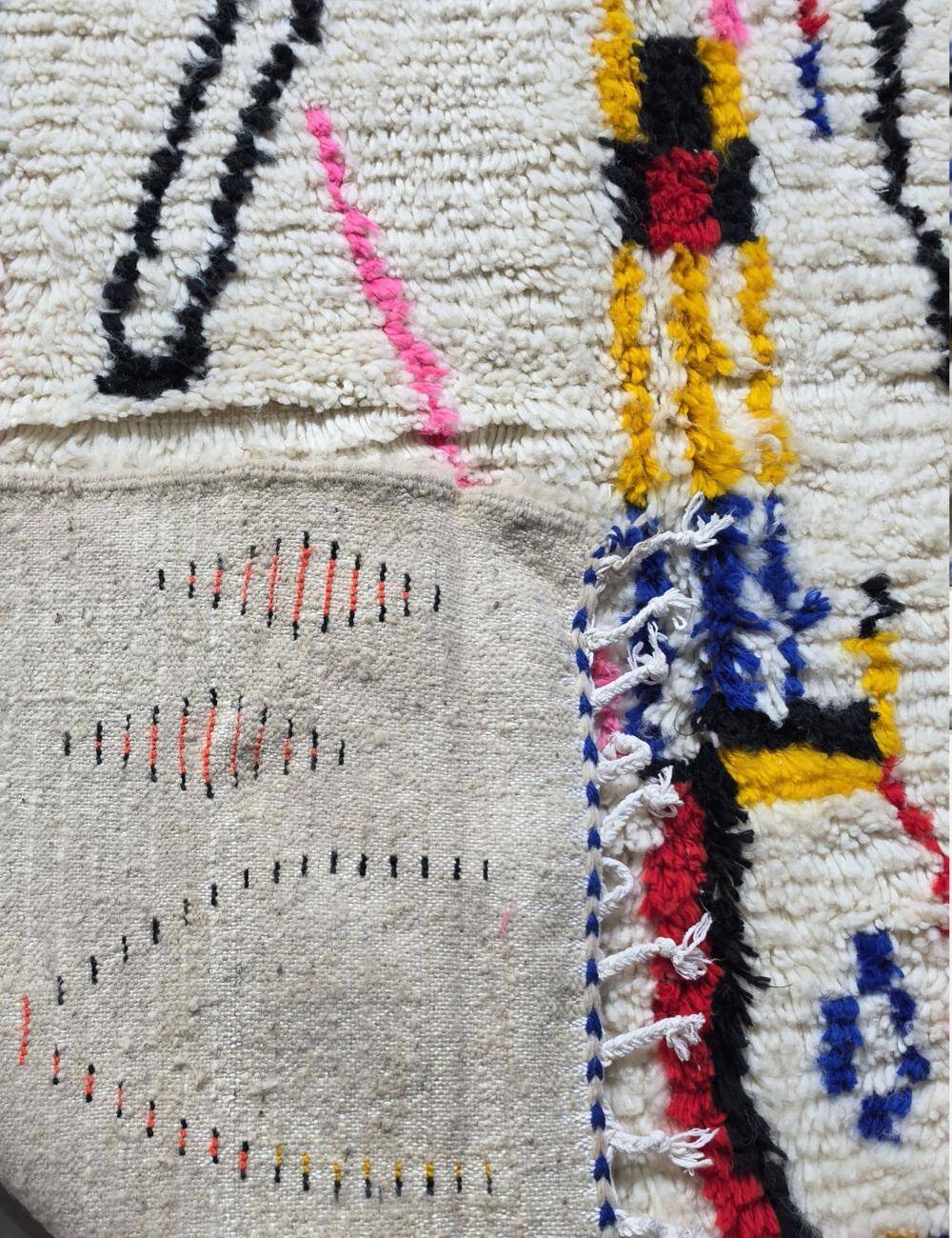 Tapis Azilal Marocain Abstrait - 286 x 182 cm