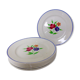 Set of 6 vintage Badonviller porcelain dessert plates